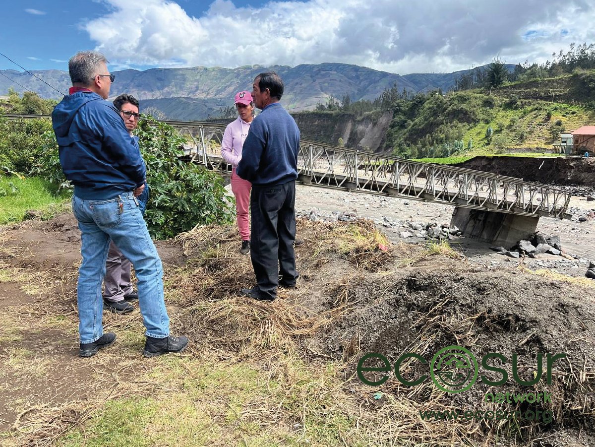 La naturaleza mostró su fuerza en #Penipe, destruyó casas, puentes y sembríos enteros dejando afectada a su población. La Fundación Ecosur Ecuador realizó una visita para evaluar y analizar posibles acciones a realizar.
<a href="/seguidores/">seguidores</a>