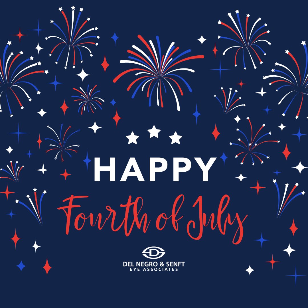 DelNegroSenft's tweet photo. Happy Independence Day from all of us at Del Negro &amp; Senft! Wishing you a wonderful day filled with joy as you celebrate the history of our great nation. Stay safe and enjoy the festivities!

Please note: Our offices will be closed on 7/4 and 7/5; we will reopen on 7/8. https://t.co/I5DnYNRlPD