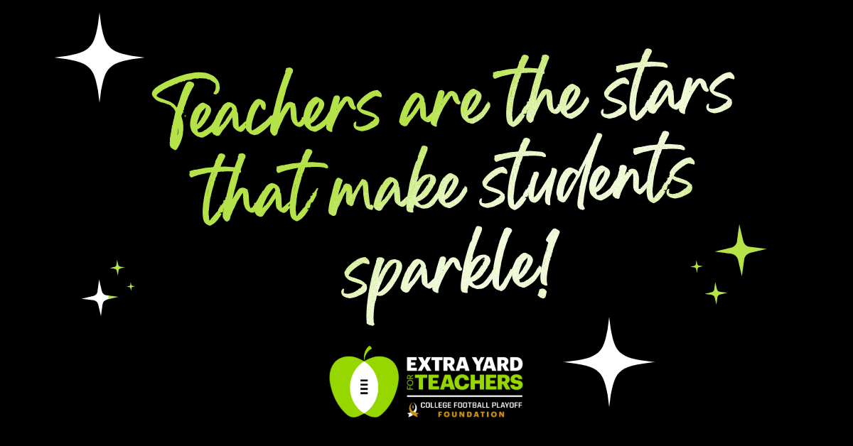 CFPExtraYard's tweet photo. Happy Independence Day! 🇺🇸 Today, we honor the incredible star teachers who ignite a passion for learning in their students and make them shine bright! 🌟📚✨ #InspiringTeachers #IndependenceDay #StarTeachers #PassionForLearning #EducationMatters #TeacherAppreciation #4thofJuly" https://t.co/lFJBAEM97i