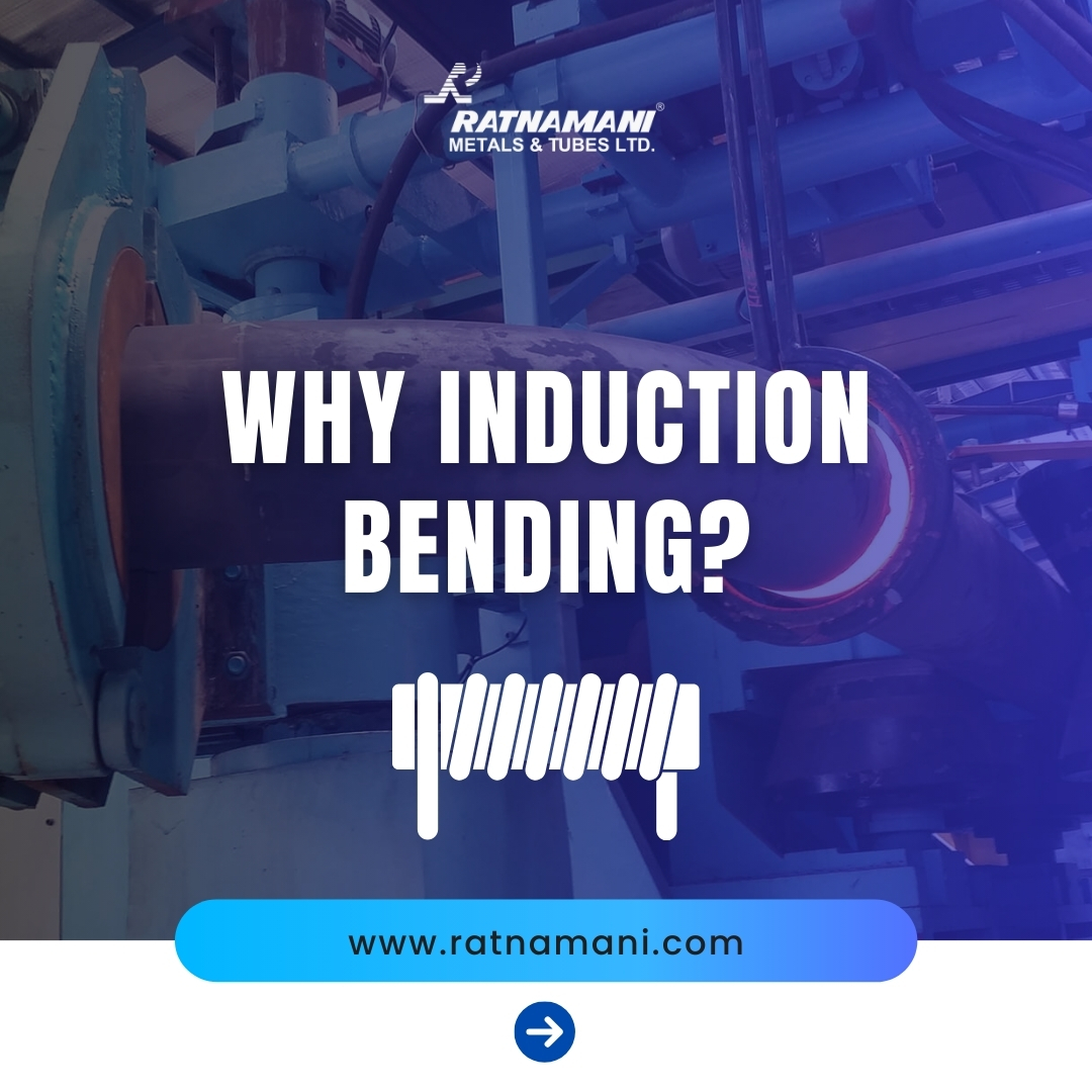 RMTLOfficial's tweet image. (Part 1/2)
#InductionBending is revolutionizing the way we shape pipes for industrial applications. Induction bends are piggable &amp;amp; reduce the need for welding, ensuring the integrity and longevity of your pipe systems. 

#RatnamaniTubesAndMetals #IndustrialInnovation