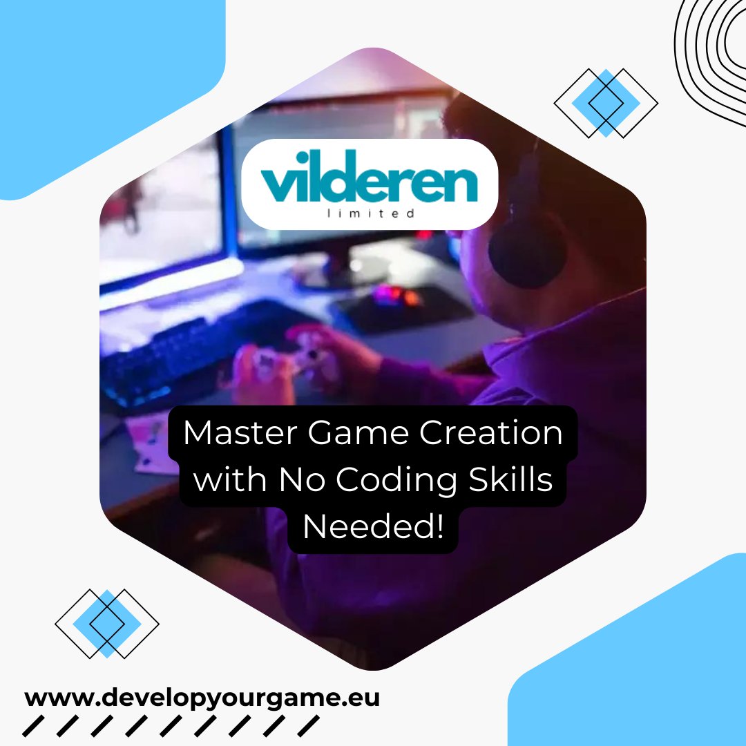 VilderenLtd's tweet image. Begin your game creation journey now  Explore the possibilities by visiting our website.  🚀 #GameBuilder #NoCodingRequired!