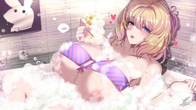 Skebでリクエスト頂いたパンドラ・ピークスさんです。
90年代グラマーモデルでバスト140センチのアメリカンサイズのようですね(*'w`)b 