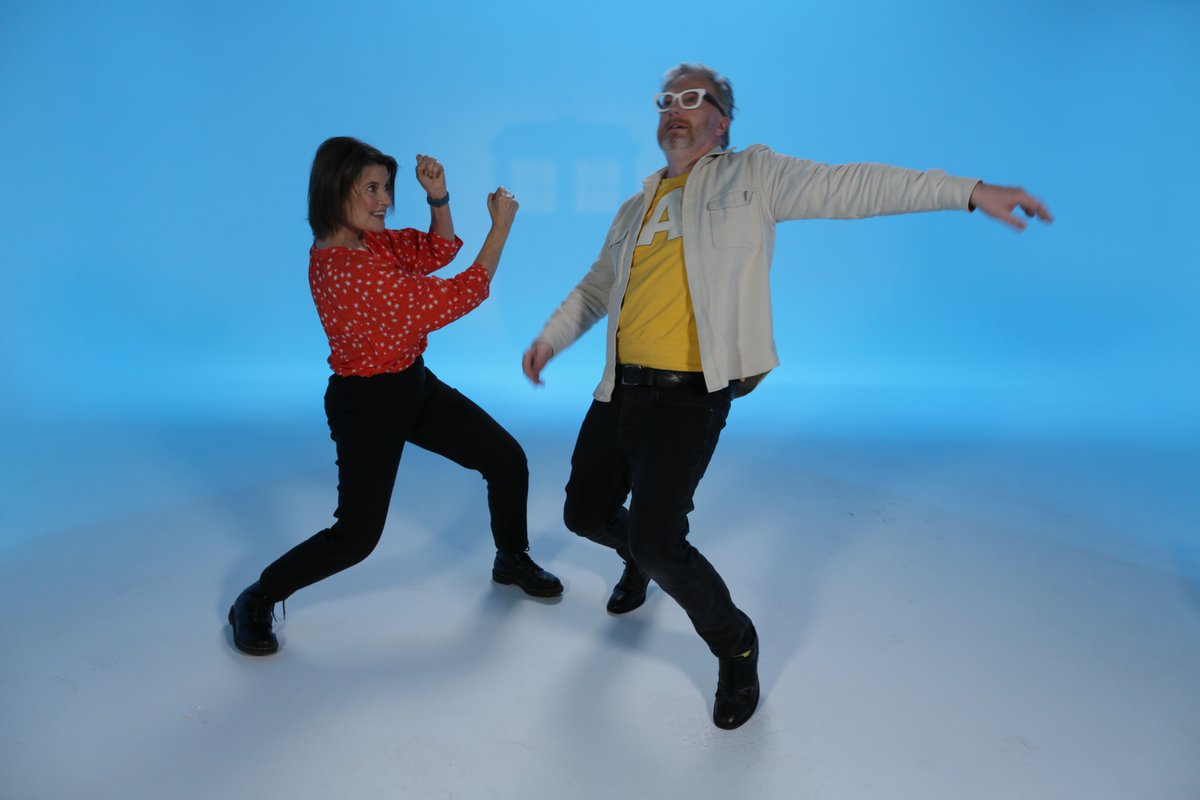 DrMatthewSweet's tweet image. Back in action with @sophie_aldred - @bbcdoctorwho Season 25 is on its way.