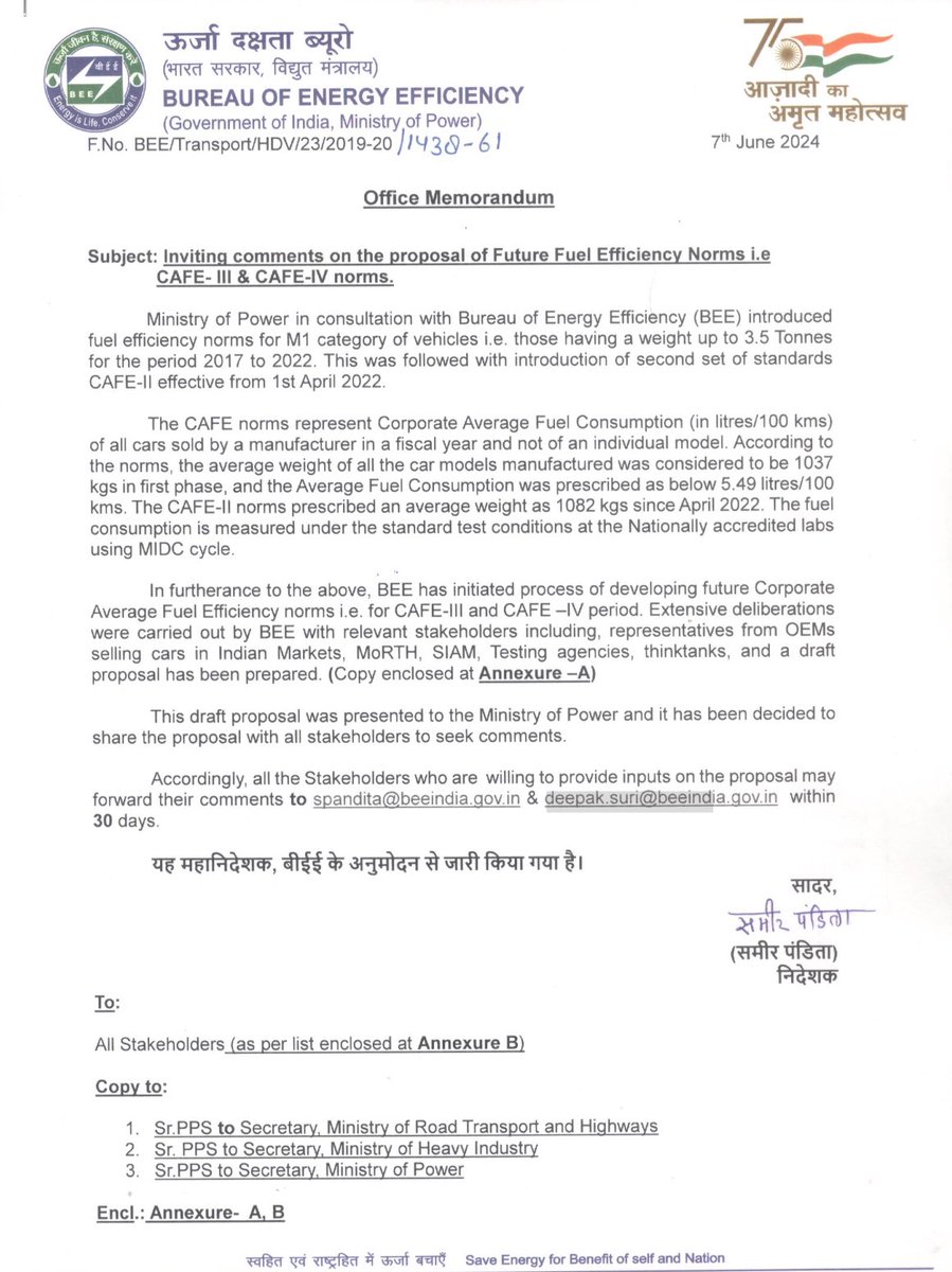 lancelot_pinto's tweet photo. As a pulmonologist and a citizen lobbying for cleaner air, the proposed future fuel efficiency norms from the bureau of energy efficiency are welcome. Please write to them in support!  The deadline closes in 2 days deepak.suri@beeindia.gov.in spandita@beeindia.gov.in 1/2 https://t.co/0xSDEIC0bv
