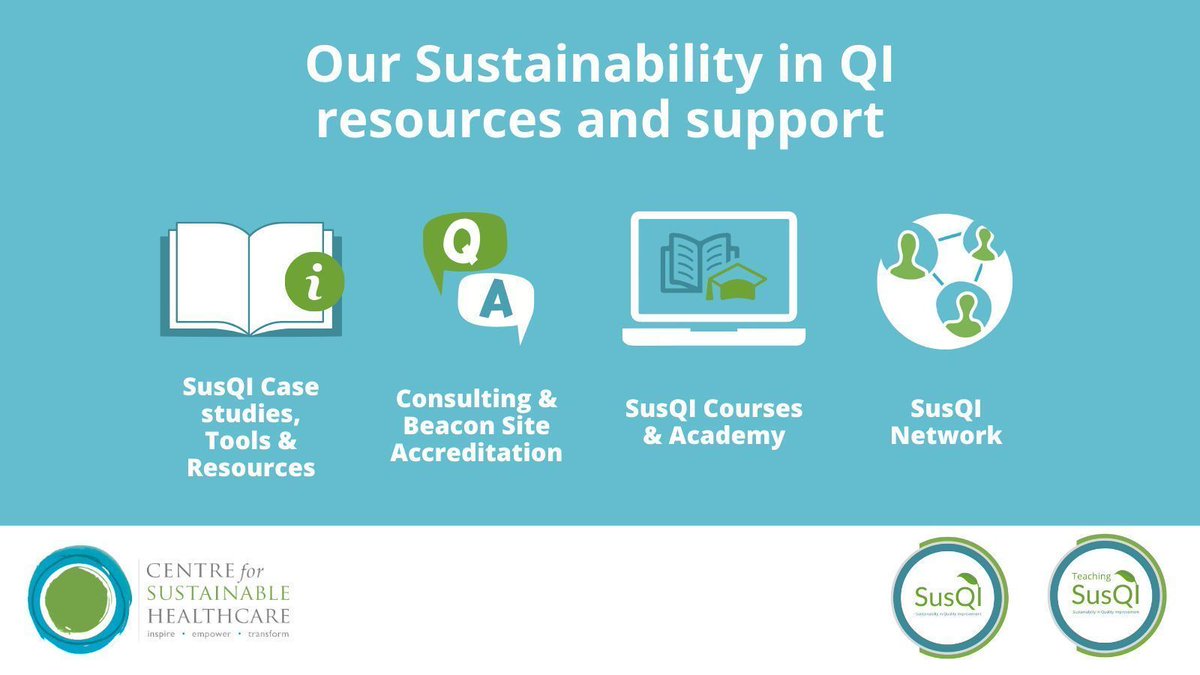 Learn more 👉 buff.ly/4cpU7og 
#SusQI #qualityimprovement #sustainablehealthcare buff.ly/3zlbF6Z