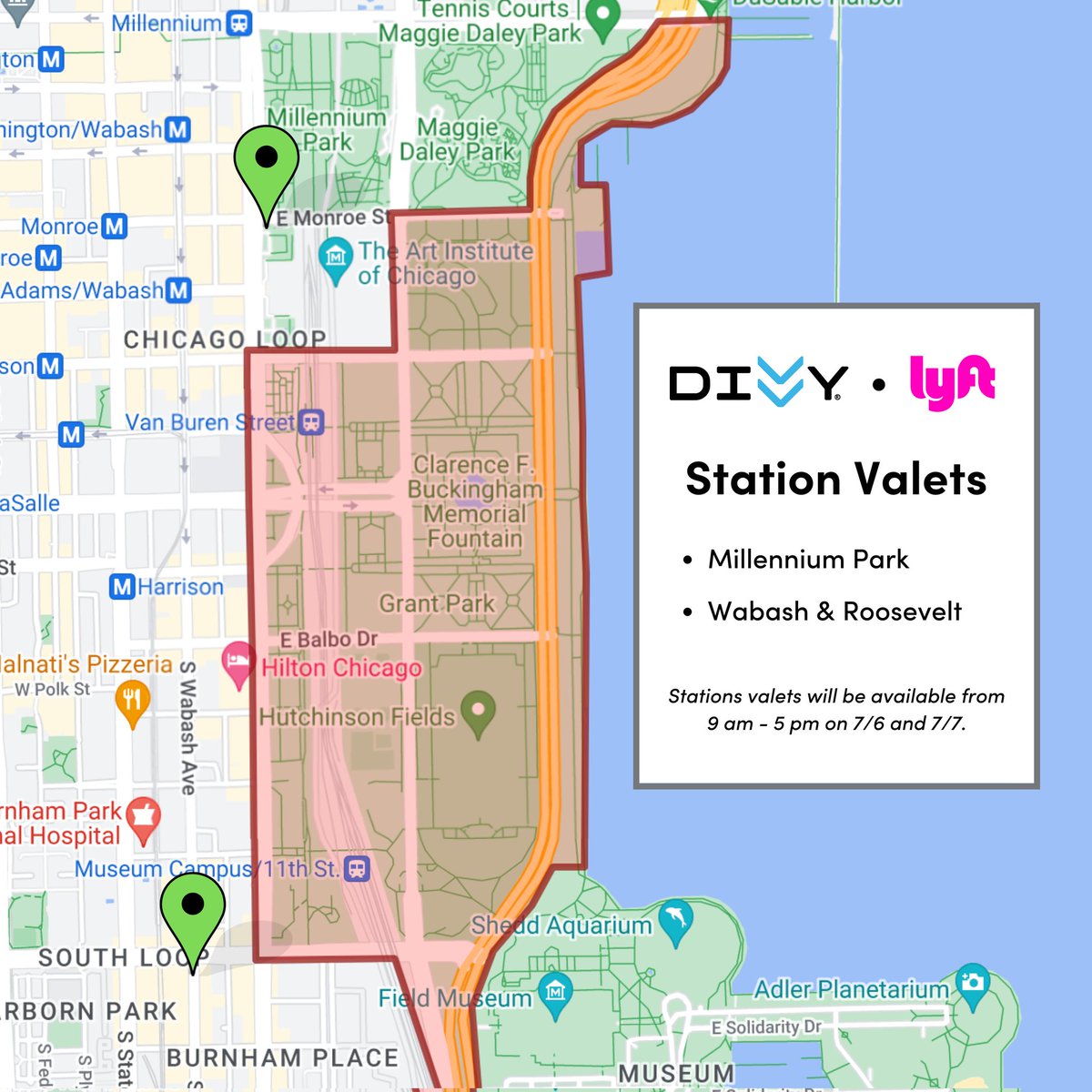 Revving up for <a href="/NASCARChicago/">NASCAR Chicago Street Race</a> this weekend? 🏎️🏁 From July 2nd to July 8th, we're temporarily closing stations near the track. Check the Divvy or Lyft app for system updates. 🚲💨

#NASCARChicago #Divvy #DivvyBikes #BikeCHI