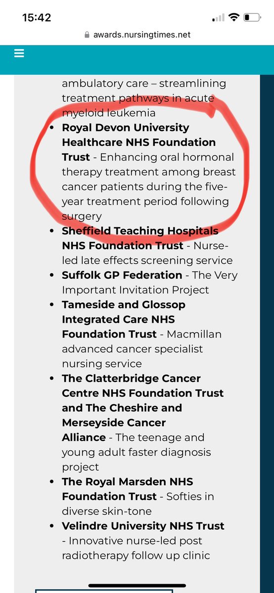 Claire Herlihy (@herlihyclaire) on Twitter photo I have been shortlisted for The Nursing Times Ingrid Fuchs Cancer Nursing Award π. I met Ingrid a few times at Breast Screening meetings, as the Lead Breast CNS, she was inspirational. <a href="/NursingTimes/">Nursing Times</a> #NTAwards <a href="/emrossitay/">Emily Rossiter</a> <a href="/LucyBates_1/">lucy bates</a> <a href="/UKONSmember/">UKONS</a> <a href="/RoyalDevonNHS/">Royal Devon NHS</a> <a href="/KarenHillman8/">Karen Hillman</a> I have been shortlisted for The Nursing Times Ingrid Fuchs Cancer Nursing Award π. I met Ingrid a few times at Breast Screening meetings, as the Lead Breast CNS, she was inspirational. <a href="/NursingTimes/">Nursing Times</a> #NTAwards <a href="/emrossitay/">Emily Rossiter</a> <a href="/LucyBates_1/">lucy bates</a> <a href="/UKONSmember/">UKONS</a> <a href="/RoyalDevonNHS/">Royal Devon NHS</a> <a href="/KarenHillman8/">Karen Hillman</a>