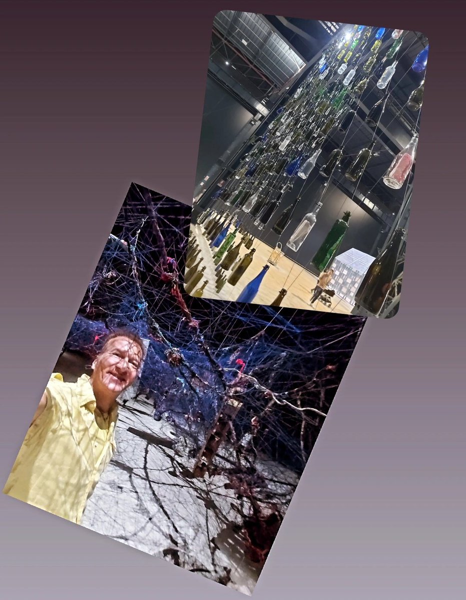 endemixdj's tweet photo. Attending @elseed Outside The Cube opening day and visiting @nariward Ground Break immersive installation
#thewavesonlyexistbecausethewindblows #hangarbicocca #milan #elseed #cesarepavese #pirellihangarbicocca #nariward #groundbreak #art #arttothepeople https://t.co/afP9r7jkpu