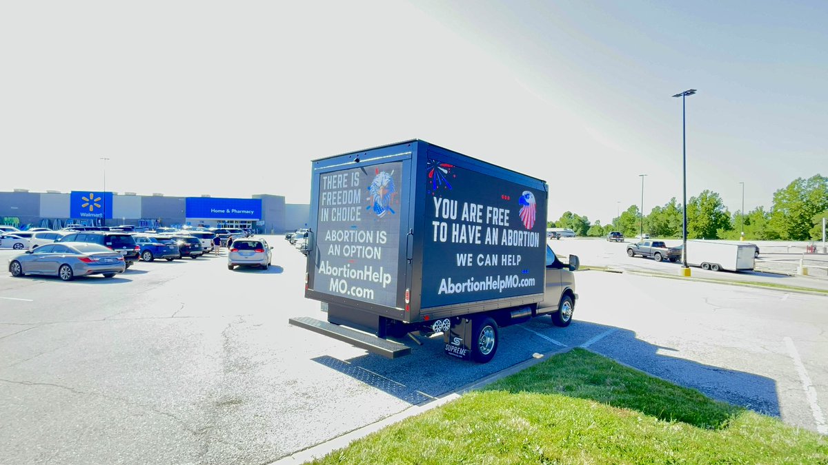 Attention <a href="/Walmart/">Walmart</a> shoppers, abortion is still an options for Missourians. <a href="/TextRightByYou/">Right By You</a> <a href="/AbortionHelpMO/">Abortion Help MO</a>