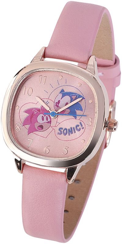 Who says we don’t have time for #Sonamy? SEGA is making time between #Sonic &amp; #AmyRose. Yes, this Sonamy wristwatch is official, but unfortunately sold only in the U.K.