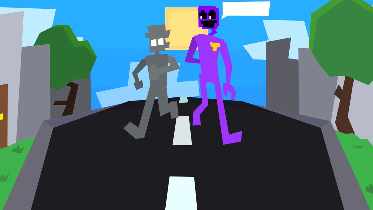 lemonomical's tweet photo. @the_ooftroop the year was 1983, january to be exact

was rewatching An Undeniably Canon Five Nights at Freddy's Timeline (bit of a mouthful) and decided to redraw the first shot https://t.co/5fzRInbLeE