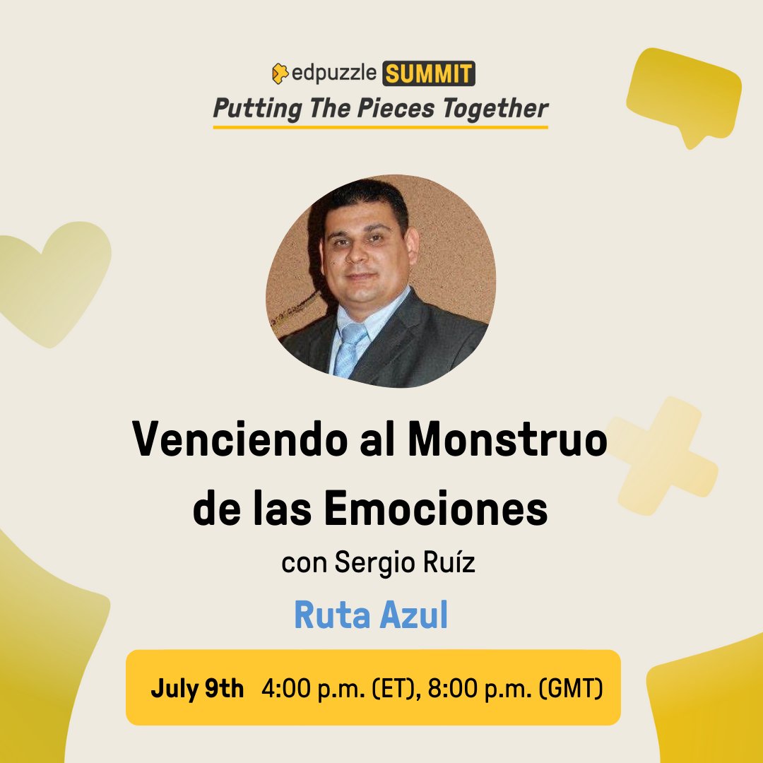 Sergio Ulises Ruiz Martínez 🇲🇽 (@surmlic) on Twitter photo Ya tienes en tu calendario anotado y reservado el tiempo, todavía lo puedes hacer acompáñame junto a <a href="/MajoTechMaker/">Majo Araujo</a> <a href="/FlippedTECHer/">Jesús Sánchez</a> y <a href="/MannyDiscoTech/">Manny Curiel (He/Him/El)✨ 🏳️🌈 SpringCue 🔜 ISTE</a> en el #EdpuzzleSummit Ya tienes en tu calendario anotado y reservado el tiempo, todavía lo puedes hacer acompáñame junto a <a href="/MajoTechMaker/">Majo Araujo</a> <a href="/FlippedTECHer/">Jesús Sánchez</a> y <a href="/MannyDiscoTech/">Manny Curiel (He/Him/El)✨ 🏳️🌈 SpringCue 🔜 ISTE</a> en el #EdpuzzleSummit