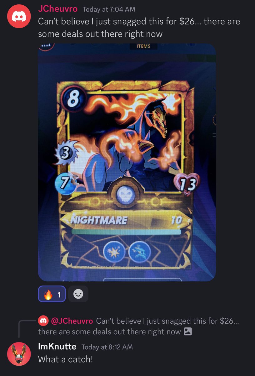 Dejota_SPS's tweet photo. Keep your eyes peeled #Splinterfam because dreams do come true. We just had a Knights of Praetoria guild member snag this GF beauty. https://t.co/d44kHenHjI