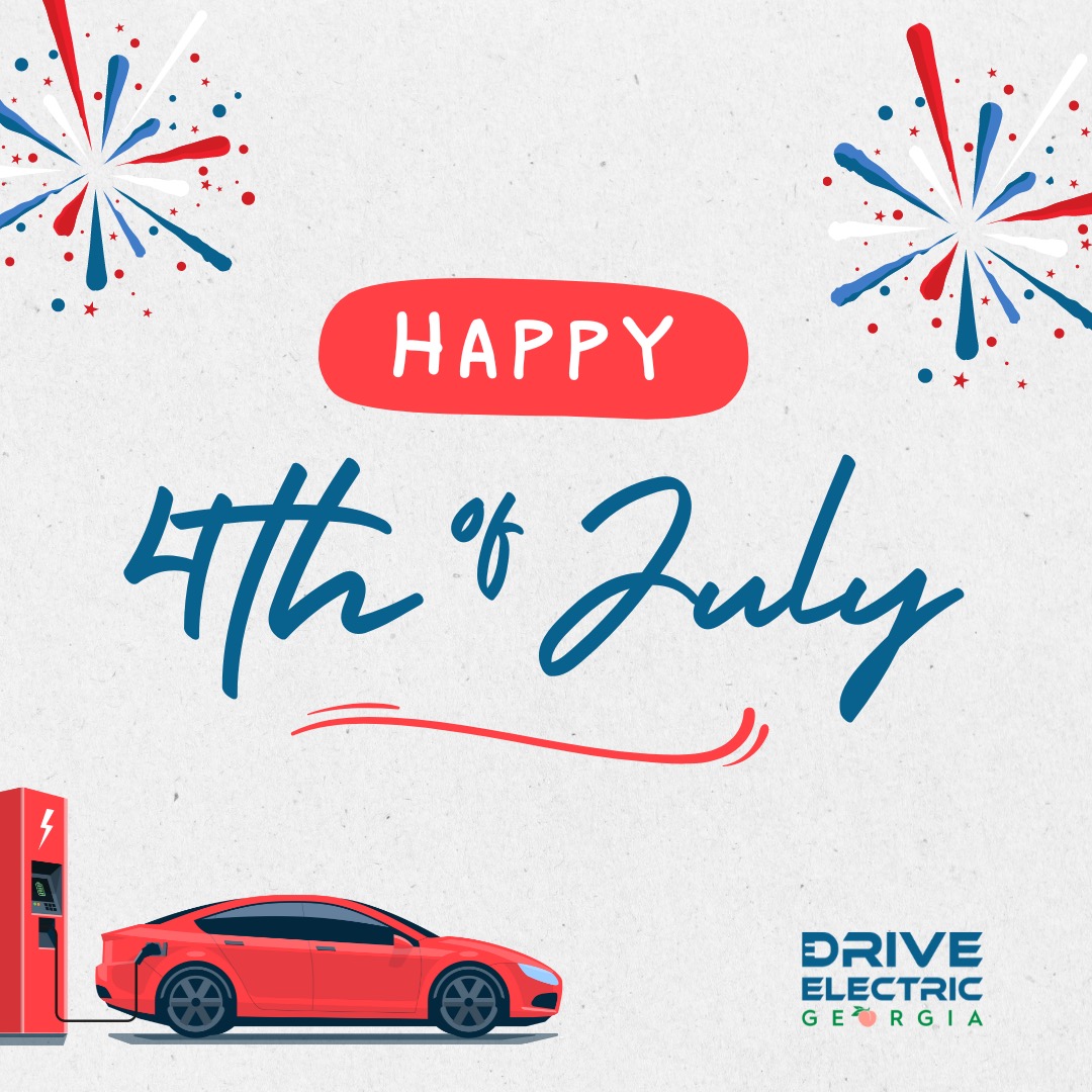 DriveElectricGA's tweet photo. Let us know where your electric vehicle is taking you today on the 4th of July! 🚗🇺🇲🚙 #DriveElectricGeorgia https://t.co/UESIRAB9HW