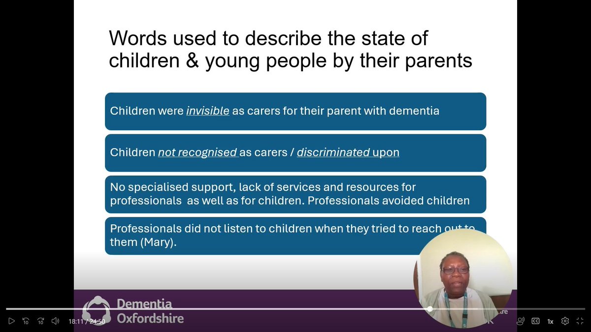 A thought provoking session on what constitutes a family? and Children and Young Carer's - so often the unseen in dementia care.
#SummerSchool <a href="/DementiaUK/">Dementia UK</a>  <a href="/GayleBorley/">Dr Gayle Madden RMN</a>