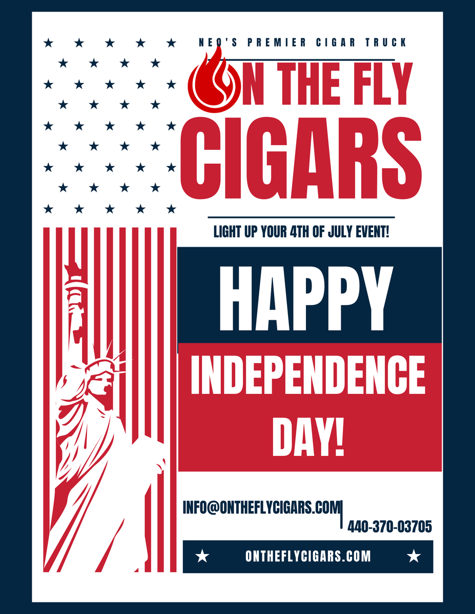 OntheFlyCigars's tweet photo. Happy 4th! Sit back, relax and enjoy your favorite cigar! https://t.co/hLDJ1VXIst
