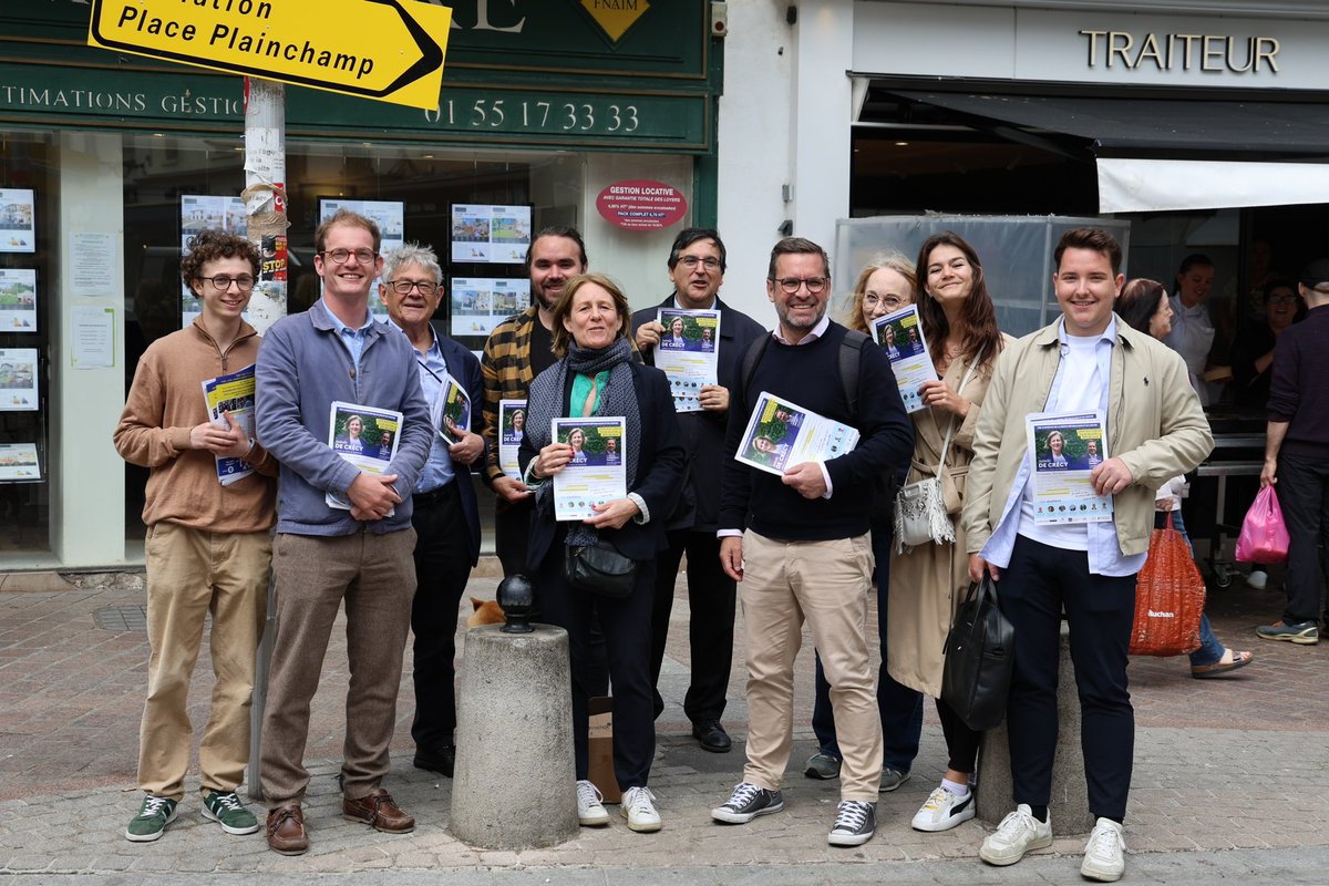 Emmanuel_CANTO_'s tweet photo. Convaincre jusqu’au bout du seul vote utile pour #Nanterre et #Suresnes ! Avec le renfort apprécié du député de #Rueil et #SaintCloud, réélu dès le premier tour @PierreCazeneuve #NeRienLâcher @IsabelledeCrecy #legislative2024 https://t.co/4shNwIi04o