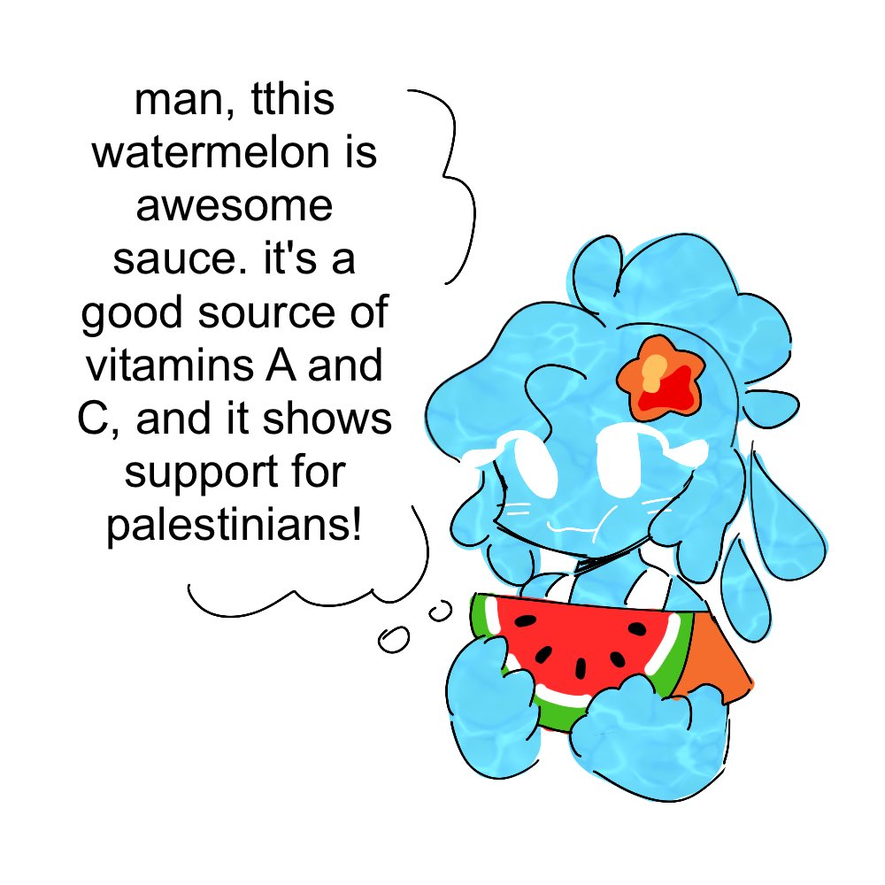 outofspyte's tweet photo. contributing my part as a human being 🍉❤️ https://t.co/9aEXVEXz0f