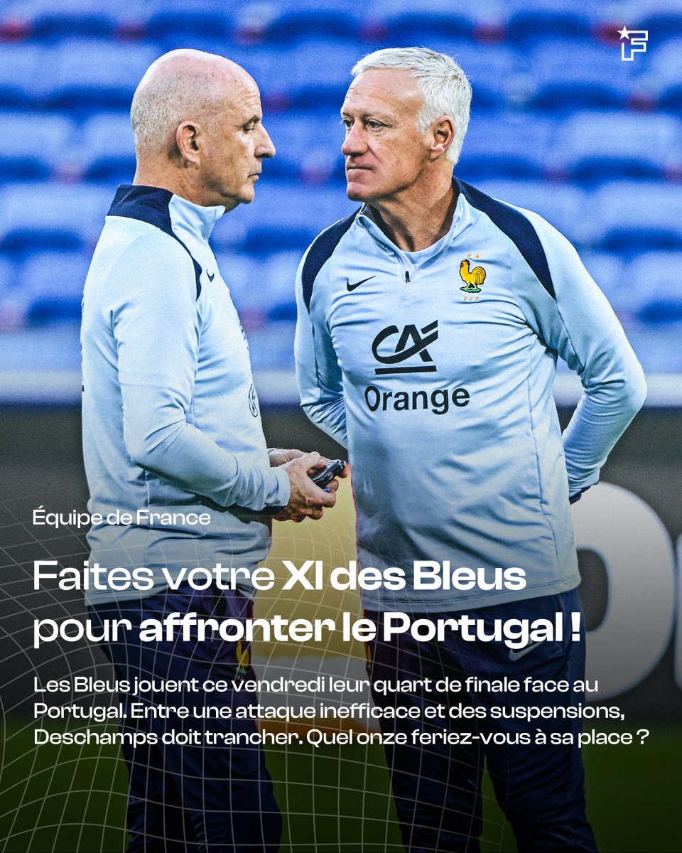 footmercato's tweet photo. > Compose dès maintenant ton onze sur Foot Mercato : https://t.co/osiBMokJzG
Partage nous ton XI avec les #MonXI #PORFRA !
#EURO2024 https://t.co/LkGD1jn0a4