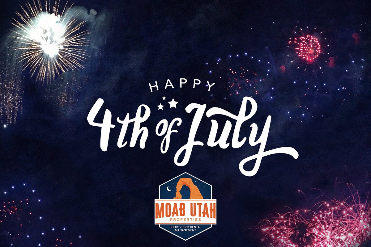 utah_moab's tweet photo. 🇺🇸 Happy 4th of July! 🎆 Celebrate freedom, joy, and togetherness. Enjoy the festivities and stay safe! #4thOfJuly #IndependenceDay #CelebrateFreedom #MoabUtah https://t.co/BJTEifxL2l