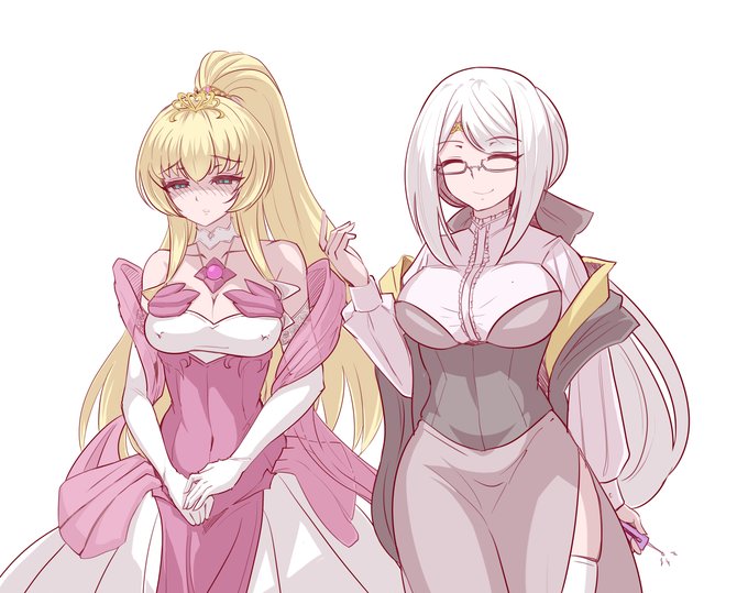 落書き
リースとクレア 