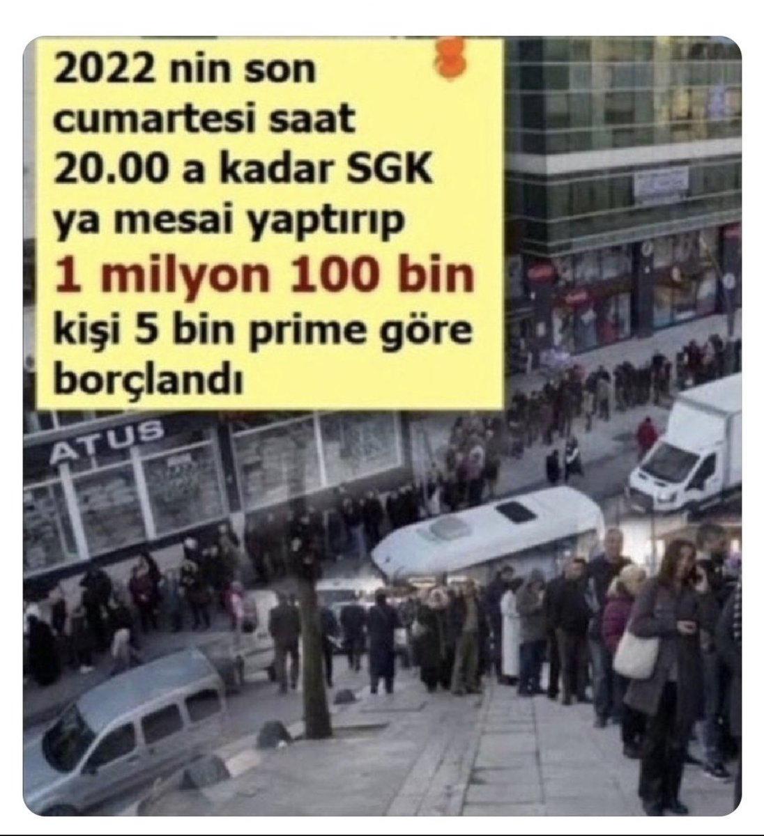 #EmekliyeTüikOyunu
#5000KısmiKandırıldı
Madem tastamam çıkmayacaktı neden ödeme yaptırdınız?
Madem ödeme yaptırdınız neden tastamam çıkmadı?!?
<a href="/Akparti/">AK Parti</a>
<a href="/MHP_Bilgi/">MHP</a>
<a href="/RTErdogan/">Recep Tayyip Erdoğan</a>
<a href="/isikhanvedat/">Prof. Dr. Vedat Işıkhan</a>
<a href="/memetsimsek/">Mehmet Simsek</a>