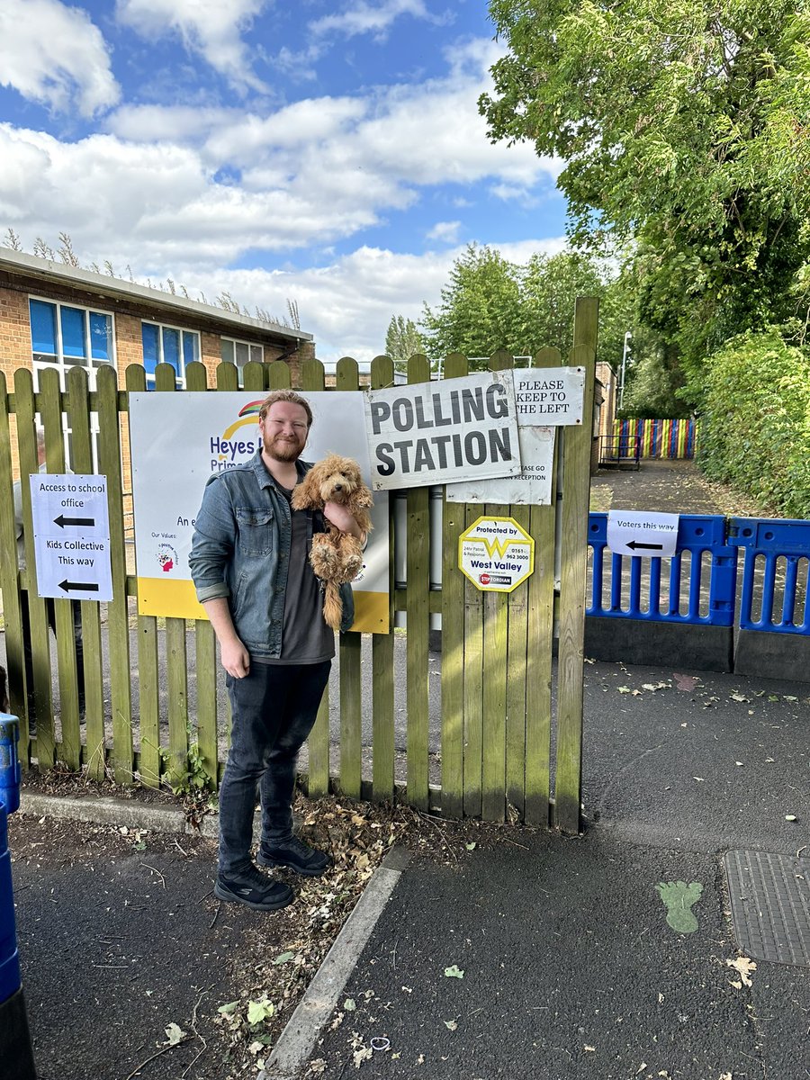 Joining in #dogsatpollingstations