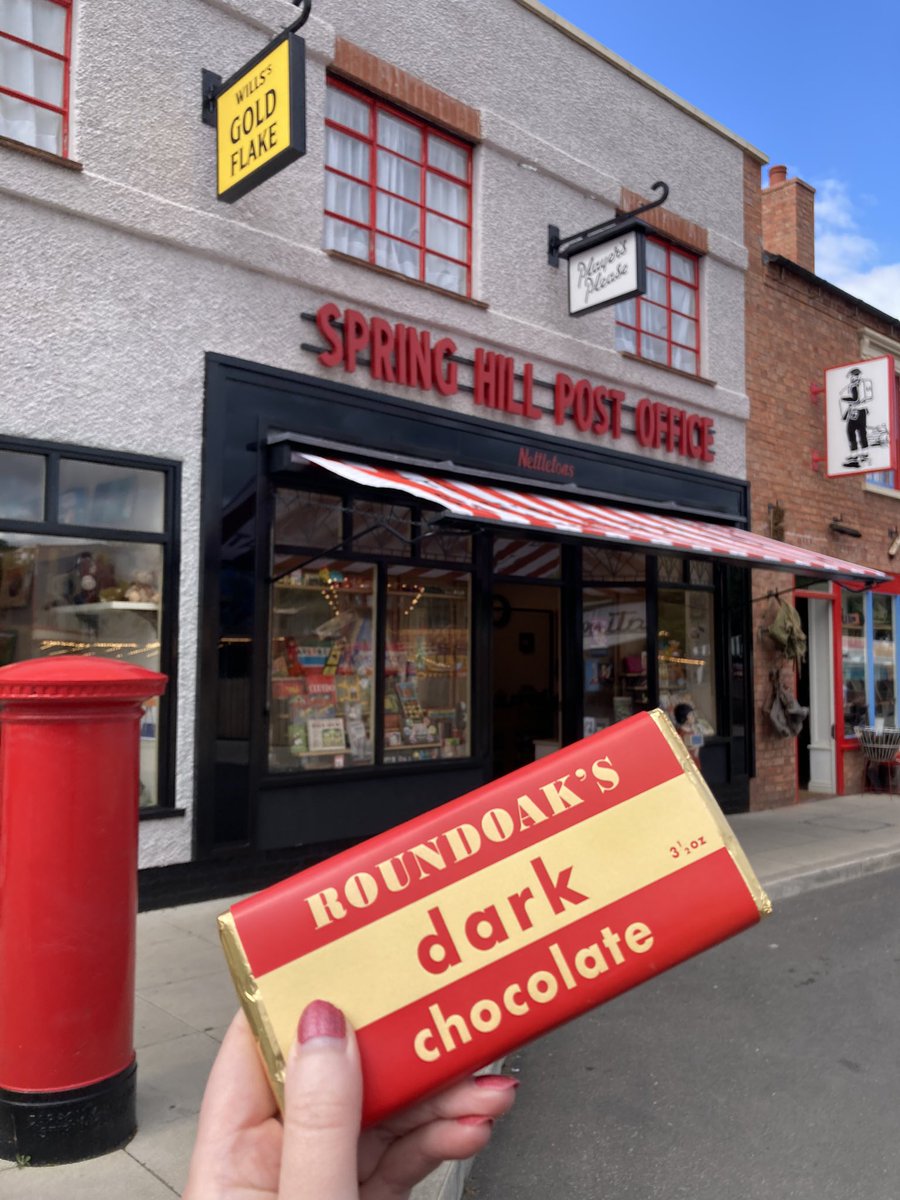 Hannah Brown (@hannah_f_brown) on Twitter photo So proud of all my <a href="/BCLivingMuseum/">Black Country Living Museum</a> colleagues yet again knocking it out of the park with three more amazing shops. Particularly thrilled I was able to buy a bar of our very own chocolate for the first time from Spring Hill Post Office! 🤩 🍫 So proud of all my <a href="/BCLivingMuseum/">Black Country Living Museum</a> colleagues yet again knocking it out of the park with three more amazing shops. Particularly thrilled I was able to buy a bar of our very own chocolate for the first time from Spring Hill Post Office! 🤩 🍫