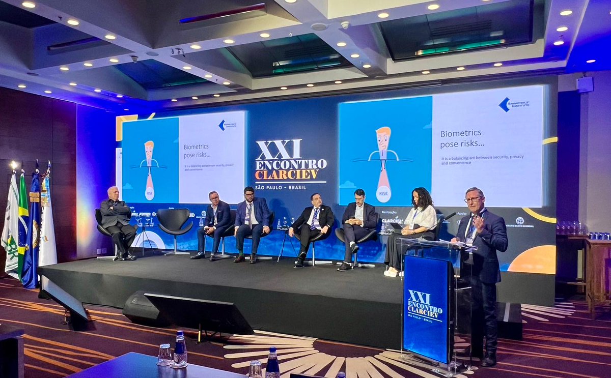Our Chairman and Director, Jakob Glynstrup attended the XXI CLARCIEV meeting in São Paulo alongside member countries from Latin America and the Caribbean earlier today.

Participating in a digital identity panel, he addressed a critical question that lies at the heart of online