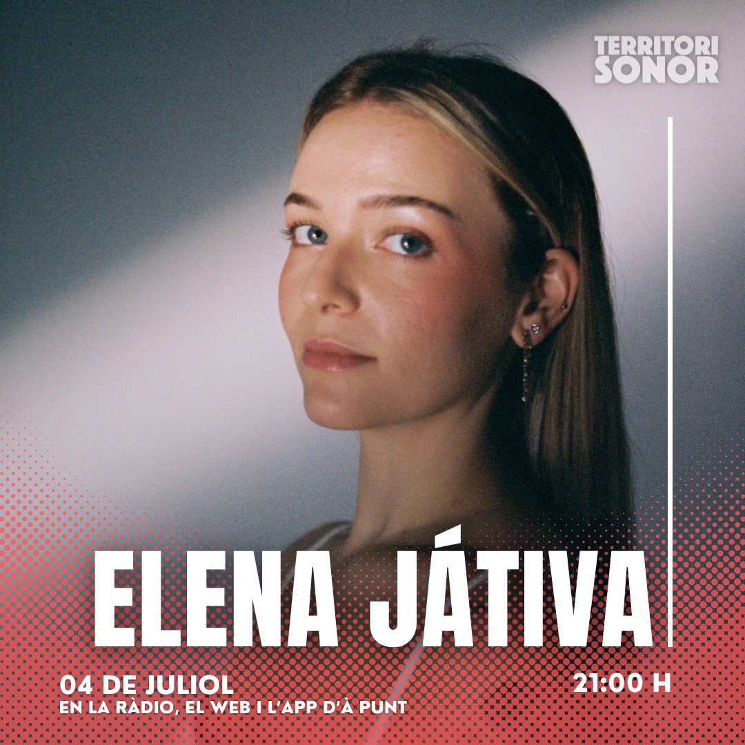 territoriAPunt's tweet photo. 🎶 Esta nit en #TerritoriSonor:
🎤 Parlarem amb @RozalenMusic.
🤩 Ens visitarà @jativaelena com a #CapDeCartell.
🎙️ Tindrem #MúsicaLliure amb @vicentcolonques.
🎷 Coneixerem tots els detalls de la nova edició del #Fijazz d’Alacant.
⏰ 21:00 h
📻 D’@apunt_media
#ÀPunt https://t.co/oKYCqR1ukZ