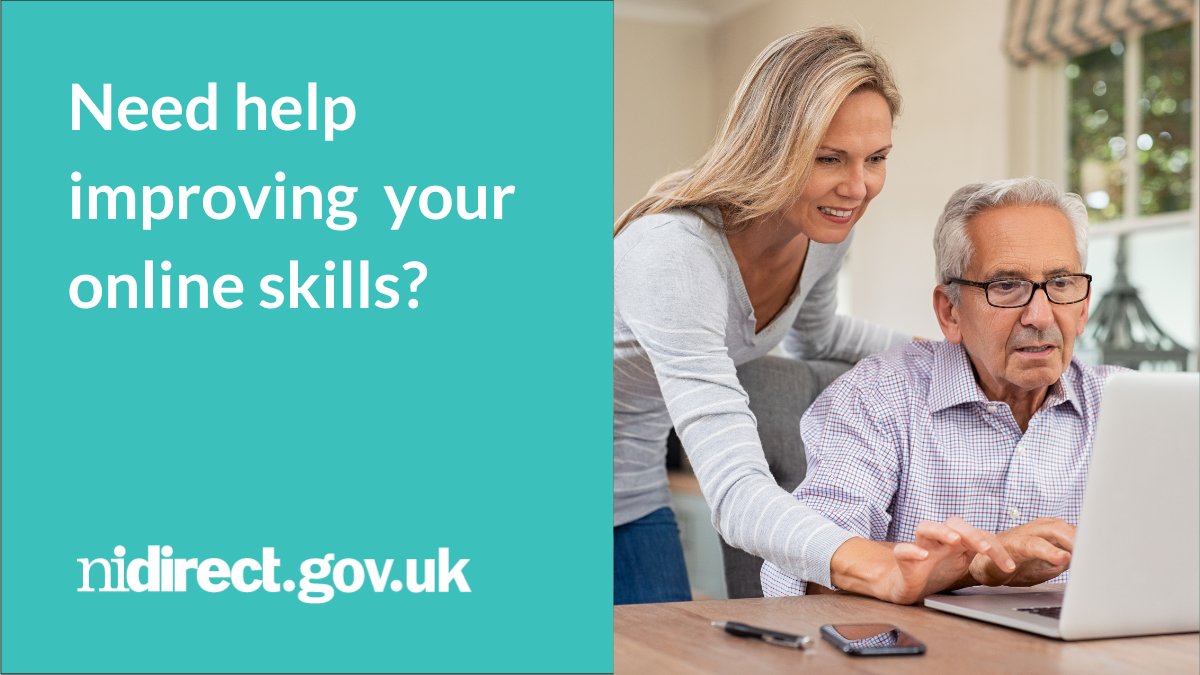 nidirect (@nidirect) on Twitter photo Do you need to improve your digital skills?
Or know someone who needs help to get online?
There are free sessions available from Go ON NI.
Visit nidirect.gov.uk/go-on to find out more.
<a href="/LibrariesNI/">Libraries NI</a> <a href="/dptfinance/">Dept of Finance</a> Do you need to improve your digital skills?
Or know someone who needs help to get online?
There are free sessions available from Go ON NI.
Visit nidirect.gov.uk/go-on to find out more.
<a href="/LibrariesNI/">Libraries NI</a> <a href="/dptfinance/">Dept of Finance</a>