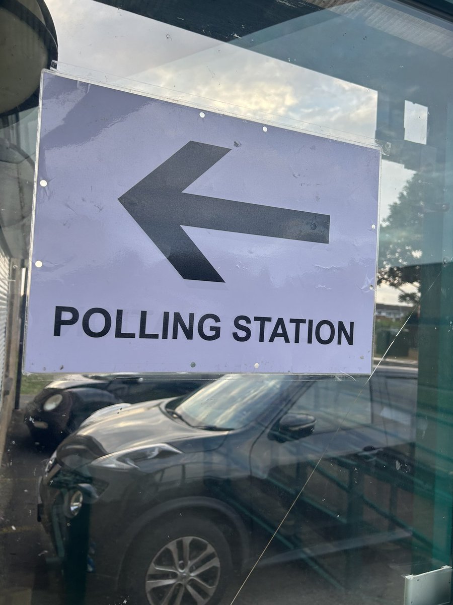 MissJRead's tweet image. Done ☑️ 🗳️ #Elections2024