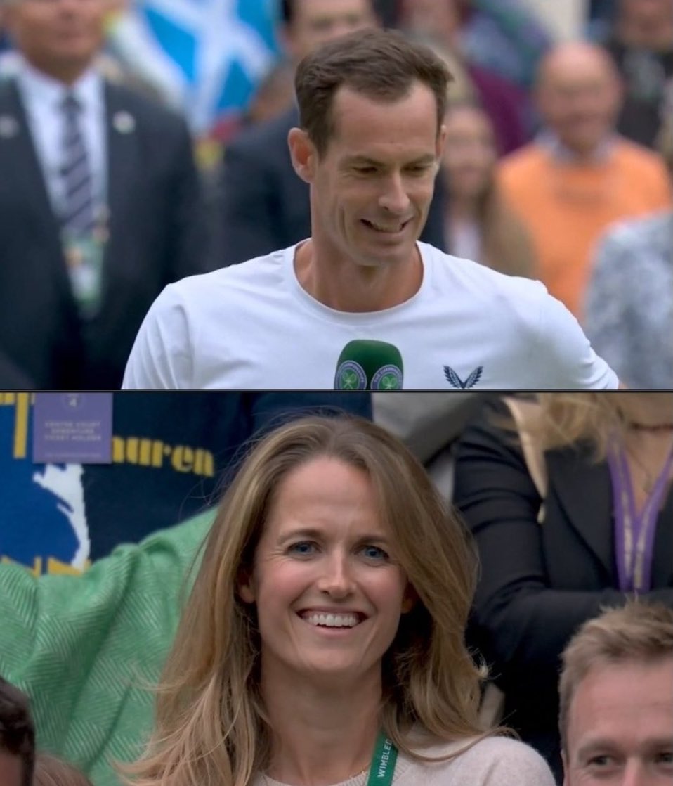 TheTennisLetter's tweet image. Andy Murray said some beautiful words about his wife Kim in his final Wimbledon:

“We met the first time at age 18. Kim’s dad is a tennis coach. We met in New York. We went for dinner at the US Open. I choked a bit the first time we went out. I walked her home to her hotel. I…