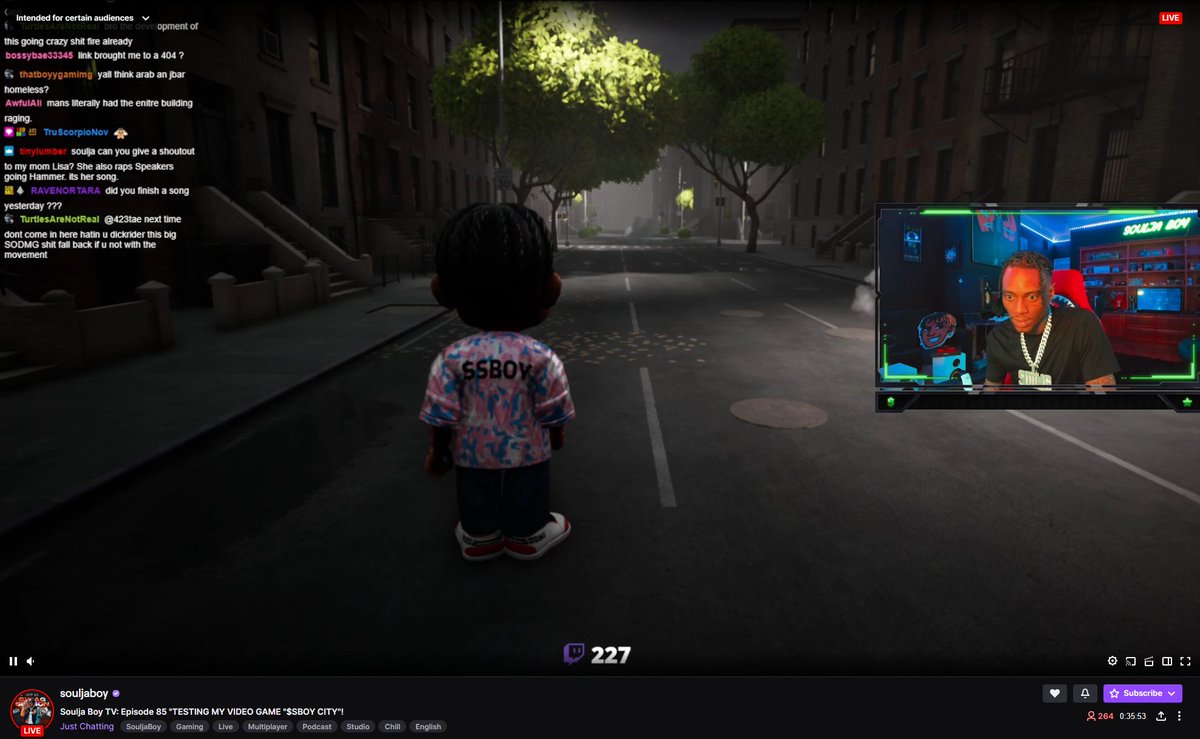 Souljaboy's new game looks so goofy #Sboycity