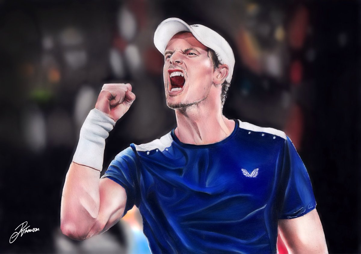 Andy Murray drawn in coloured pencil 🎾

Throwback to this drawing from a couple years back ✏️

<a href="/andy_murray/">Andy Murray</a> | <a href="/Wimbledon/">Wimbledon</a> | #Wimbledon