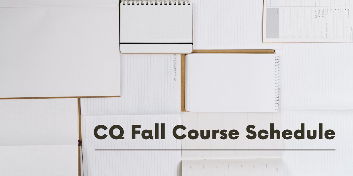 Getting ready to register for courses? Check out CQ's Fall semester offerings! 

🔗 ccqhr.utoronto.ca/2024/07/04/fal…