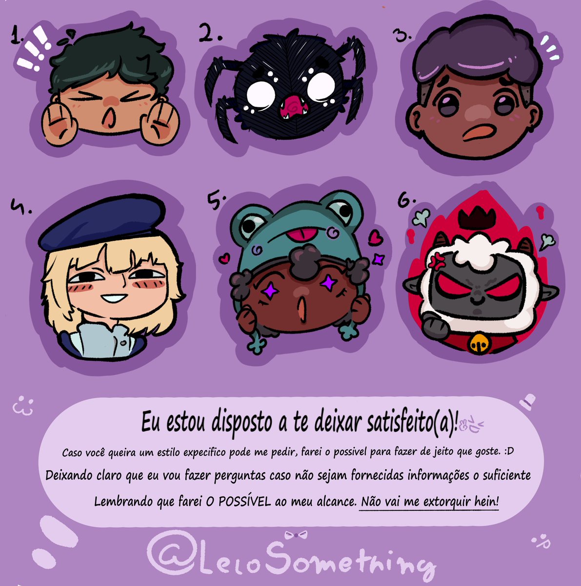 LeloSomething's tweet photo. MIMDÊ RT!
vou fazer um perfil no vintepila pra vender coisas relacionadas a emotes/perfis da twitch , telegram discord e etc. 

aprecio muito seu RT :>

#art #digitalart #freelanceartist https://t.co/eaGgWCxiNS