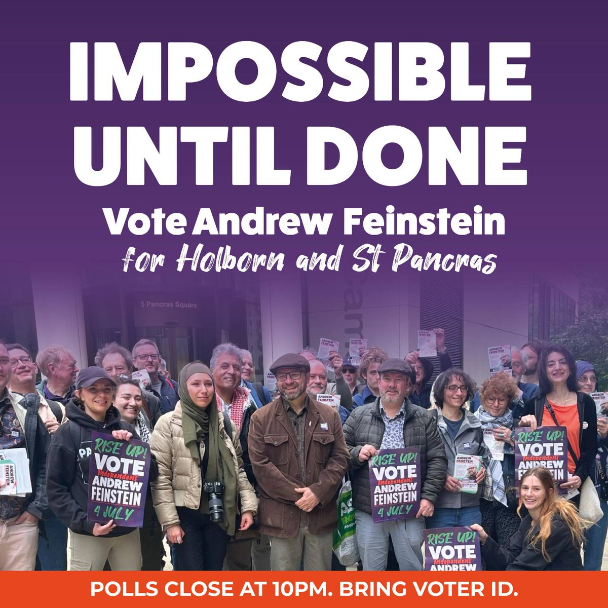 My former boss Nelson Mandela's words are as important today as they were then!

IMPOSSIBLE UNTIL DONE!

#ToriesOutStarmerOut #VoteFeinstein #GeneralElection2024 #IndependentsDay #Camden