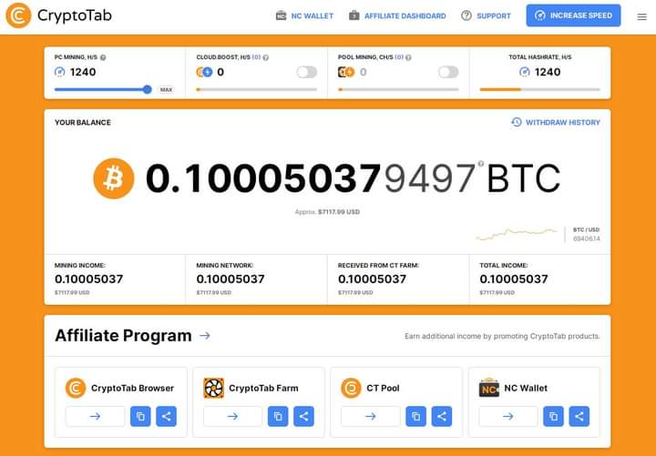 cryptotabHack's tweet photo. @yerman_rubio @cryptotabscript Cryptotab Bitcoin Hack Script! 0.10005037 BTC Live withdraw Proof
👉Cryptotab Bitcoin Legit Script 
👉 https://t.co/Lj1dgTFwVR https://t.co/yynXlp8ZJX