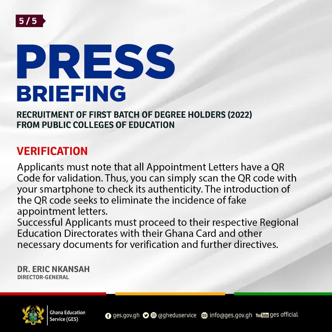 InsightEdGhana's tweet photo. Official: GES recruitment opens for "Self-Posting" on 5th July, 2024. B.ed Degree pioneers hear good news. #GES https://t.co/XrSWeuhtdq