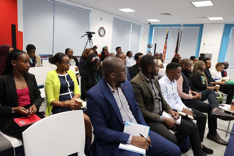 mtaka_solutions's tweet photo. Our CEO, Benson Abila was a panelist at the #WorldEnvironmentDay Fireside Chat at the US Embassy. 

During this impactful event, he shared his insights on the critical intersection between land #restoration, desertification and drought resilience, and waste management. https://t.co/5cF19c7o81
