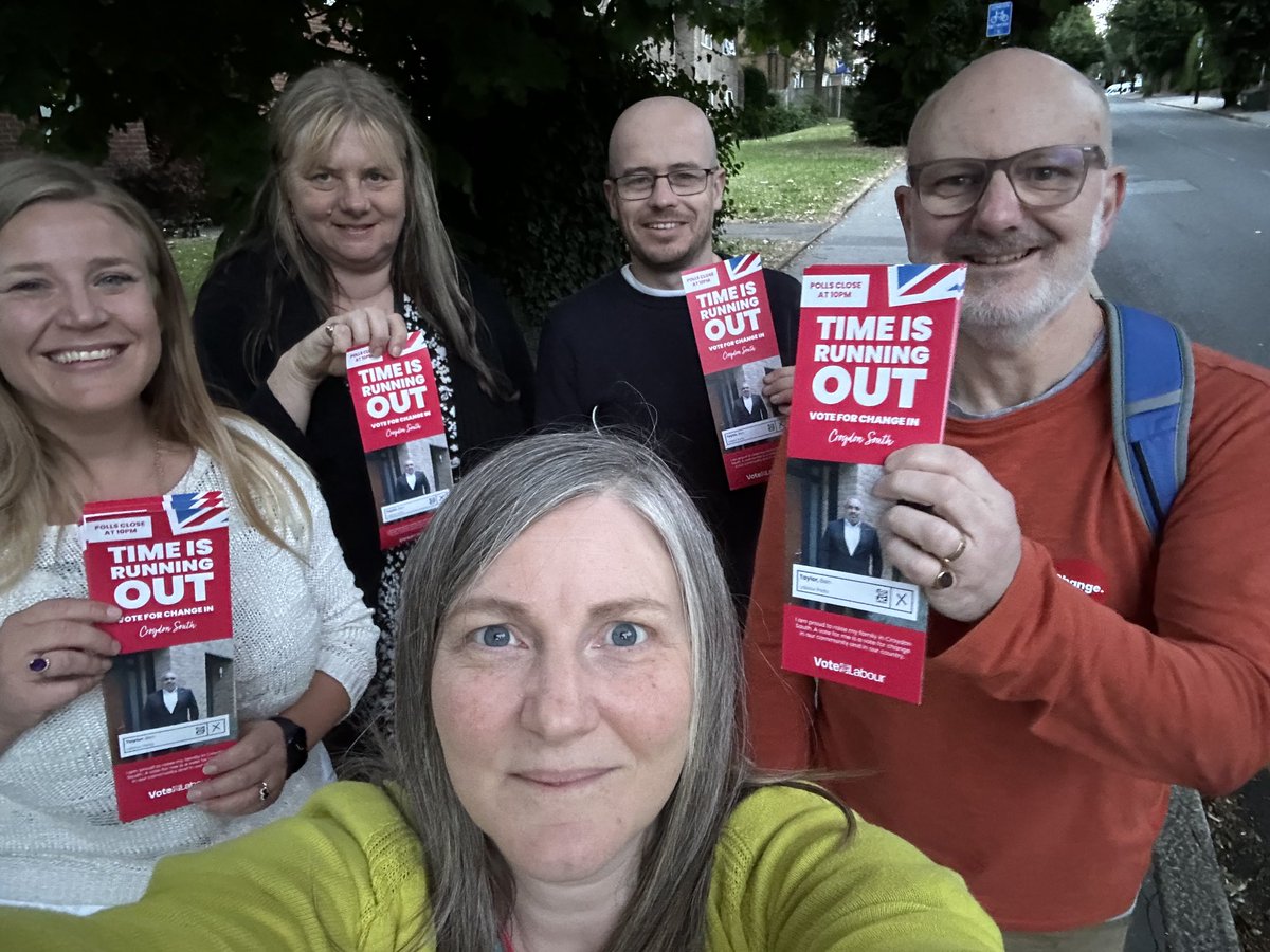 Victoria Mills (@victoria_mills) on Twitter photo Time is running out in Croydon South… it’s neck and neck… too close to call… the only poll that matters is today … <a href="/UKLabour/">The Labour Party</a> <a href="/BenJLTaylor/">Ben Taylor</a> 🌹💪 Time is running out in Croydon South… it’s neck and neck… too close to call… the only poll that matters is today … <a href="/UKLabour/">The Labour Party</a> <a href="/BenJLTaylor/">Ben Taylor</a> 🌹💪