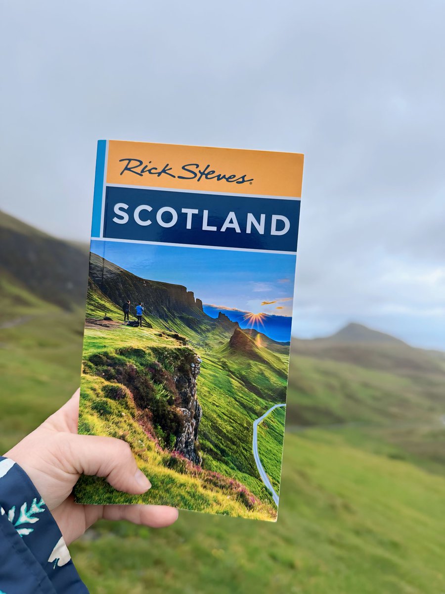 BeathagW's tweet photo. @RickSteves Appreciation post for my favorite travel guide, as I journey across Scotland! https://t.co/IIPao3DQ0B