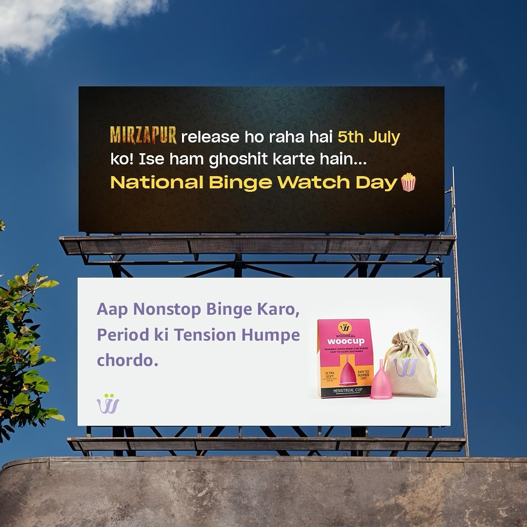 wooheal's tweet photo. Comfortable binge party ki guarantee tabhi hai jab Woocup sath ho. Toh Bhaukal shuru karein?

#NBWDMirzapur #MirzapurOnPrime #Wooheal https://t.co/EjB2S7ZsNm