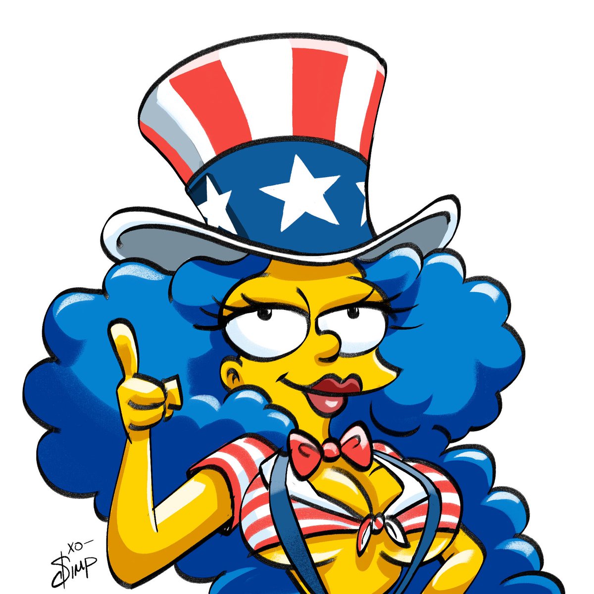 United Simps of America. Who needs Uncle Sam when you’ve got Mommy Marge? The ticker is $simp 
dexscreener.com/solana/CT4wxUf…