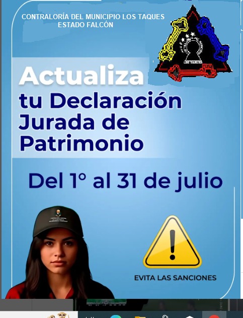 rrppCMLT's tweet photo. Actualiza tu Declaración Jurada de Patrimonio https://t.co/kt6Z0WqLcO