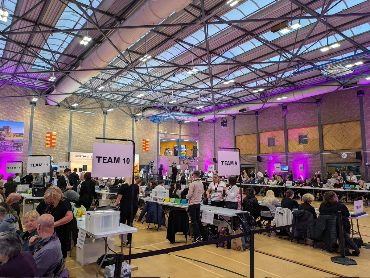 Craig Buchan (@reportingcraig) on Twitter photo In Blyth for the general election count - all the latest from Northumberland on the <a href="/alnwickgazette/">Northumberland Gazette</a> website! In Blyth for the general election count - all the latest from Northumberland on the <a href="/alnwickgazette/">Northumberland Gazette</a> website!