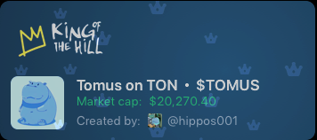 TomusOnTon's tweet photo. $TOMUS on TOP https://t.co/WP76m7VAXJ