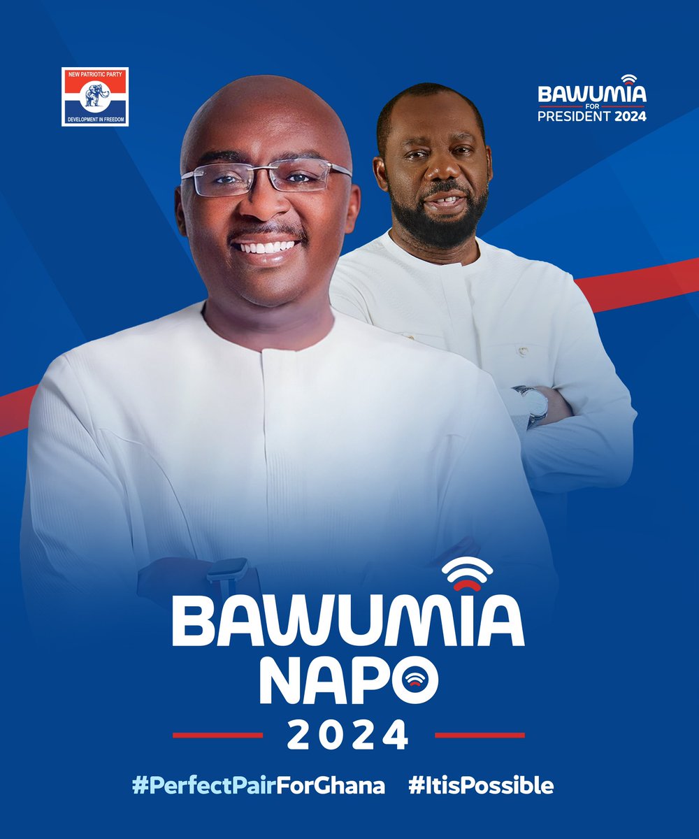 #PerfectPairForGhana ❤️