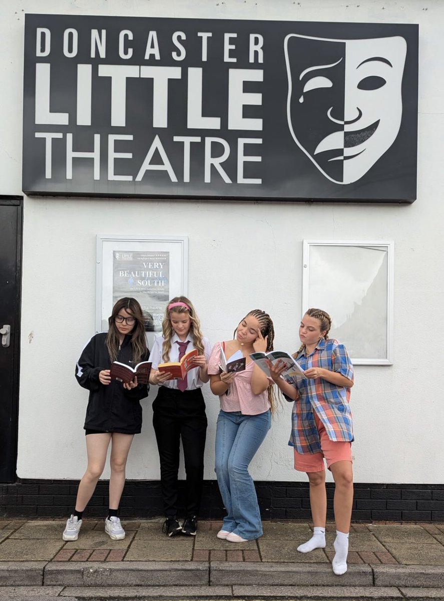 Our wonderful cast all set for night 2 of High School Musical 📣🤸🏼‍♀️🌟 <a href="/little_theatre/">Doncaster Little Theatre</a>